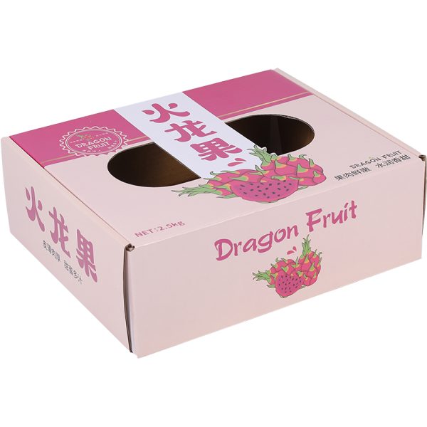 Custom printed folding fruit display boxes for dragon fruit - Image 3