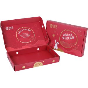 Raspberry Corrugated Packaging Box, Custom Wholesale Export Berry Shipping Carton