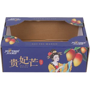 Mango Corrugated Box, Wholesale Export Tropical Fruit Shipping Carton, Reinforced Crate