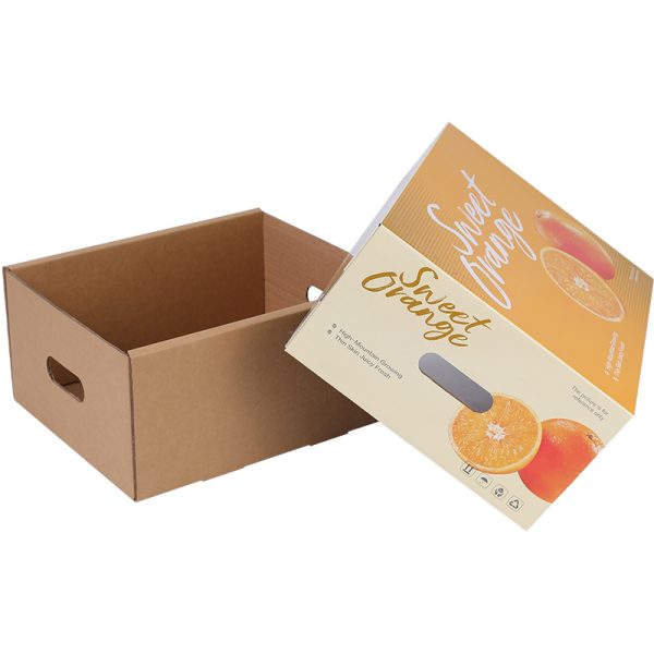 Durable material paper packaging boxes for tangerine fresh fruit - Image 3
